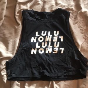 Lululemon muscle crop